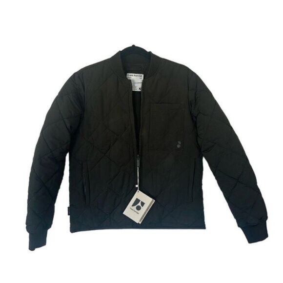 Frank and Oak The Skyline Reversible Bomber Jacket Women's Rosin Green Small NWT - Picture 5 of 10